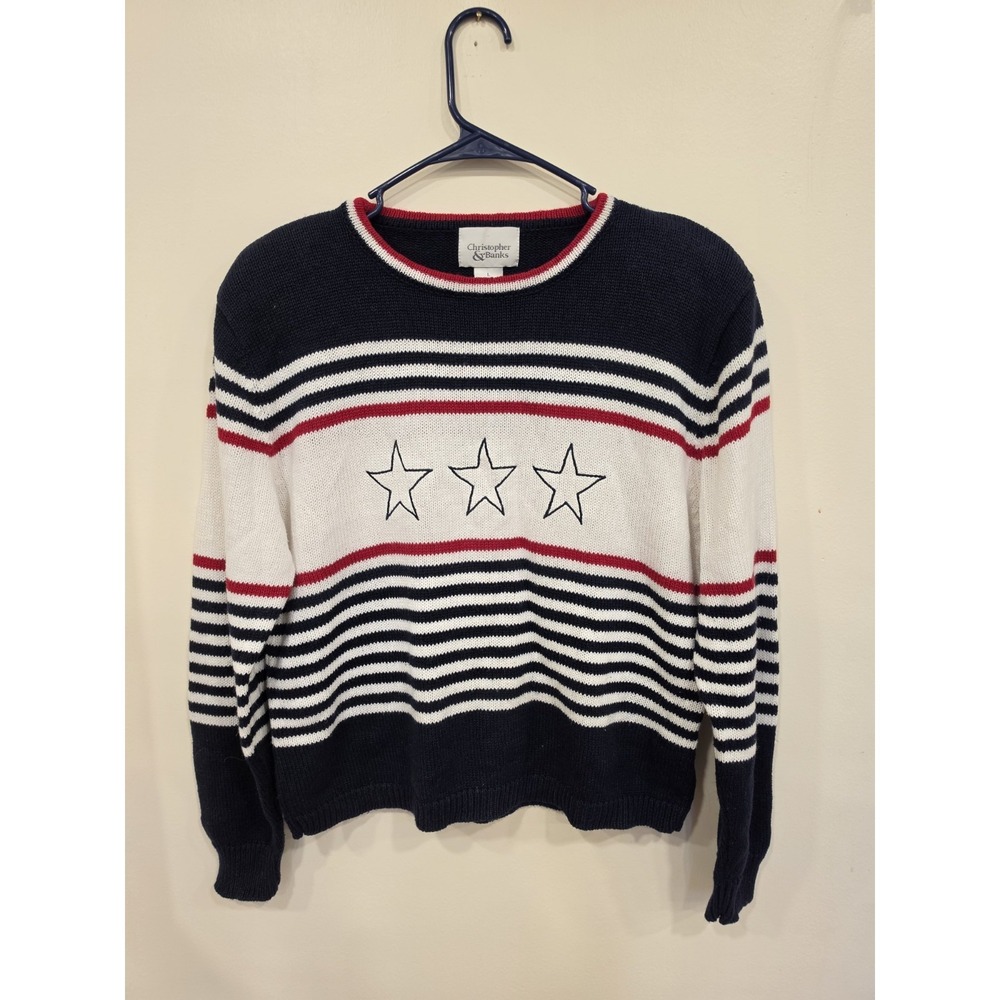 Vintage Coastal Preppy Fisherman Sweater Size Large Nautical Classic East Coast